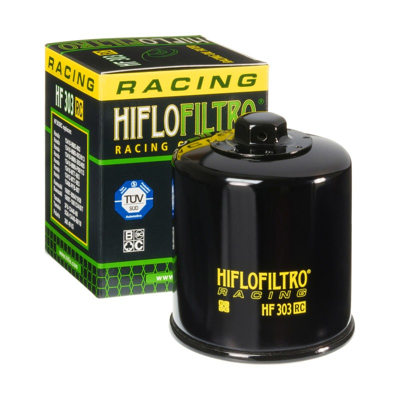 Motorrad HifloFiltro Anschraubfilter Ø: 65mm, Höhe: 73mm Ölfilter HF303RC günstig kaufen