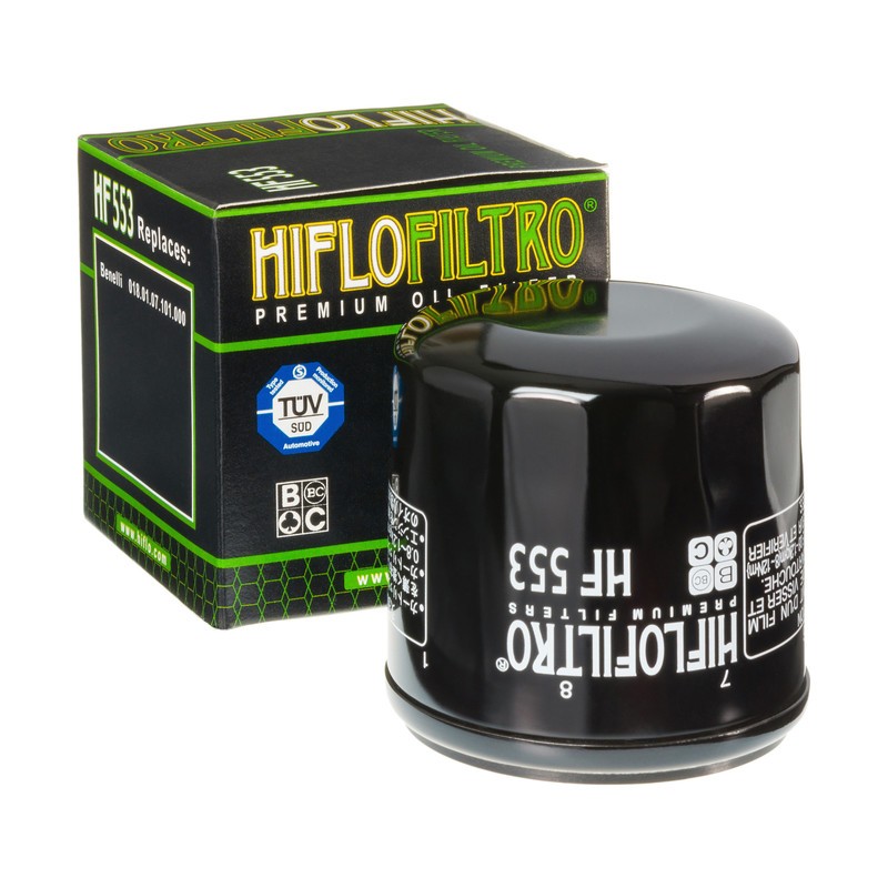 HifloFiltro Spin-on Filter Ø: 65mm, Height: 65mm Oil filters HF553 buy