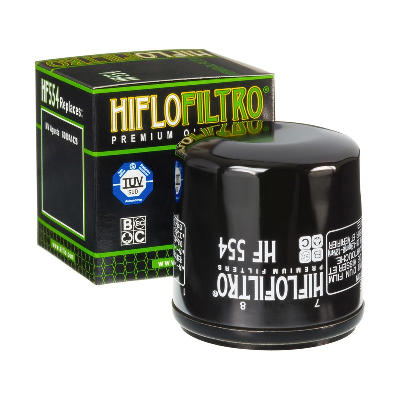 Motorrad HifloFiltro Anschraubfilter Ø: 65mm, Höhe: 65mm Ölfilter HF554 günstig kaufen