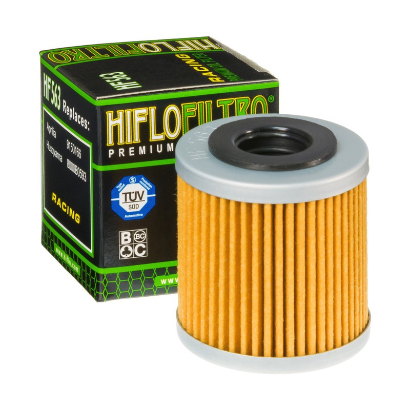 HifloFiltro Filtr oleju Wkład filtra HF563 PIAGGIO Motorower Duże skutery