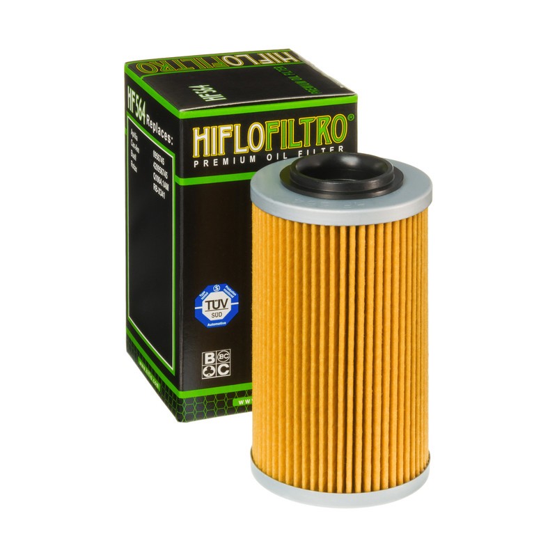 Motorrad HifloFiltro Filtereinsatz Ø: 56mm, Höhe: 101mm Ölfilter HF564 günstig kaufen