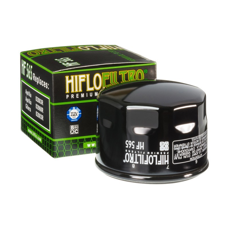 HifloFiltro Filtr oleju Filtr przykręcany HF565 PIAGGIO Motorower Duże skutery