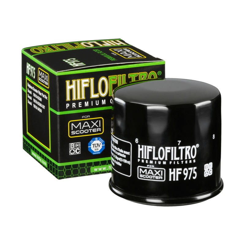 Motorrad HifloFiltro Anschraubfilter Ø: 68mm, Höhe: 65mm Ölfilter HF975 günstig kaufen