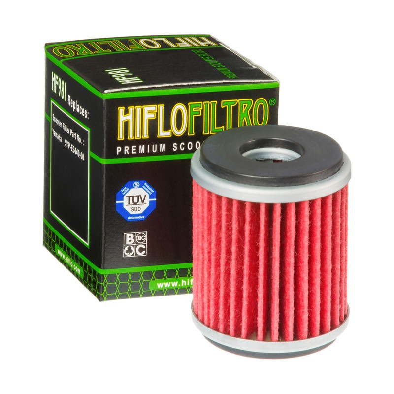 Motorrad HifloFiltro Filtereinsatz Ø: 38mm, Höhe: 46mm Ölfilter HF981 günstig kaufen