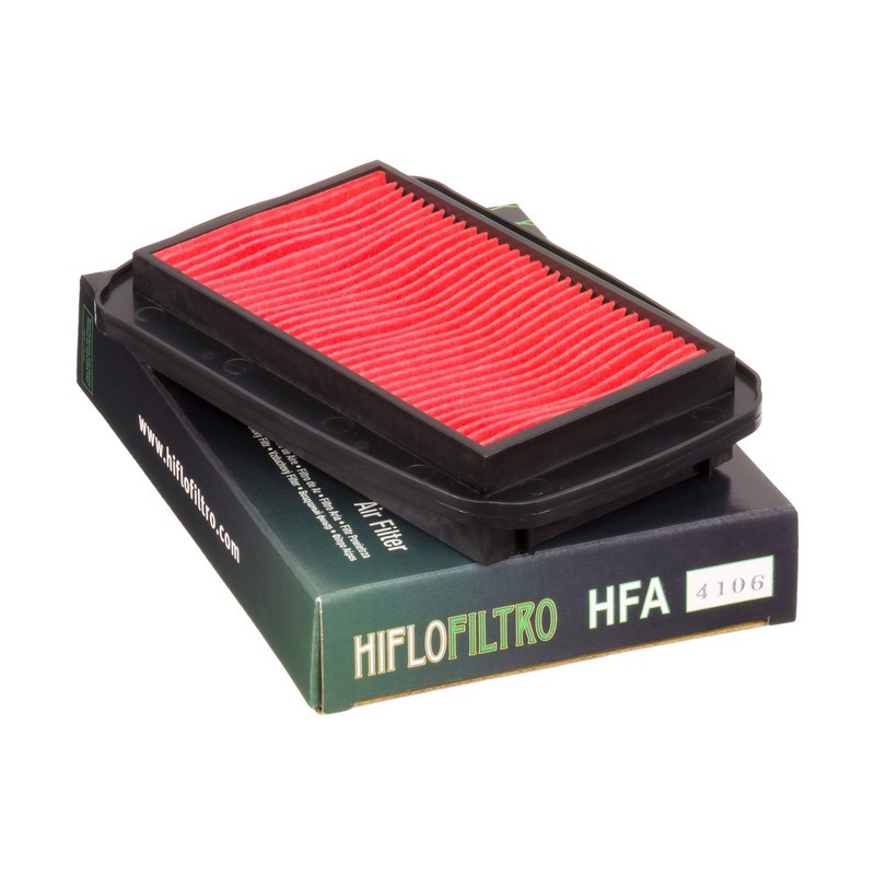 Motorrad HifloFiltro nur mit Originalhalterung montierbar Luftfilter HFA4106 günstig kaufen