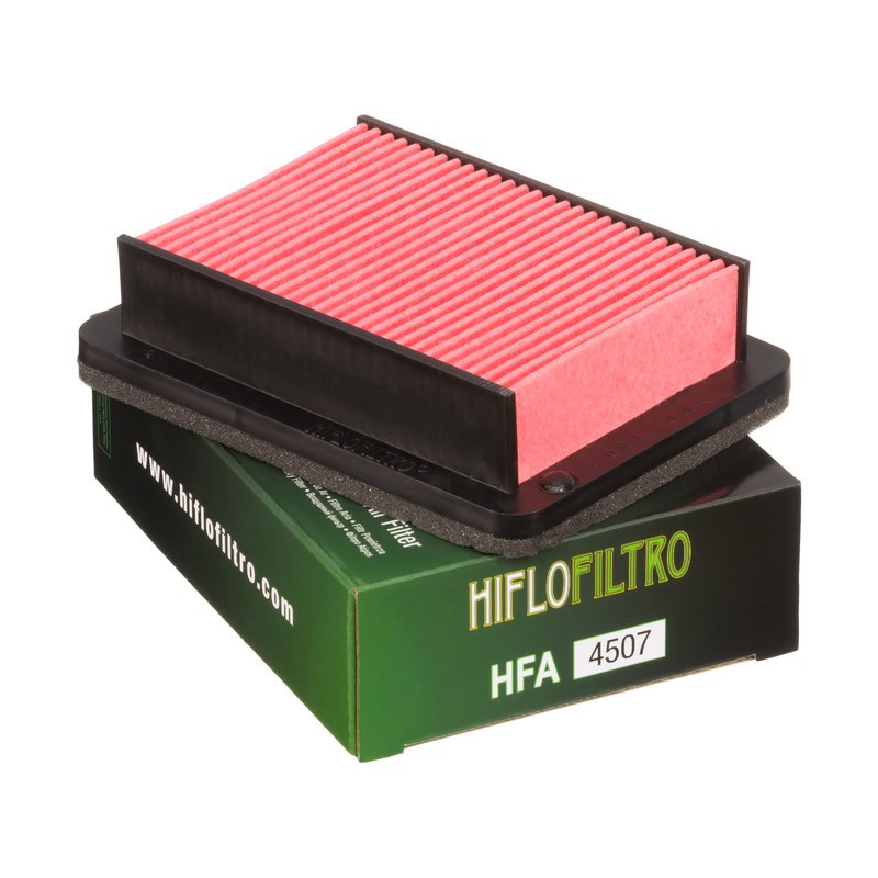 Motorrad HifloFiltro nur mit Originalhalterung montierbar Luftfilter HFA4507 günstig kaufen
