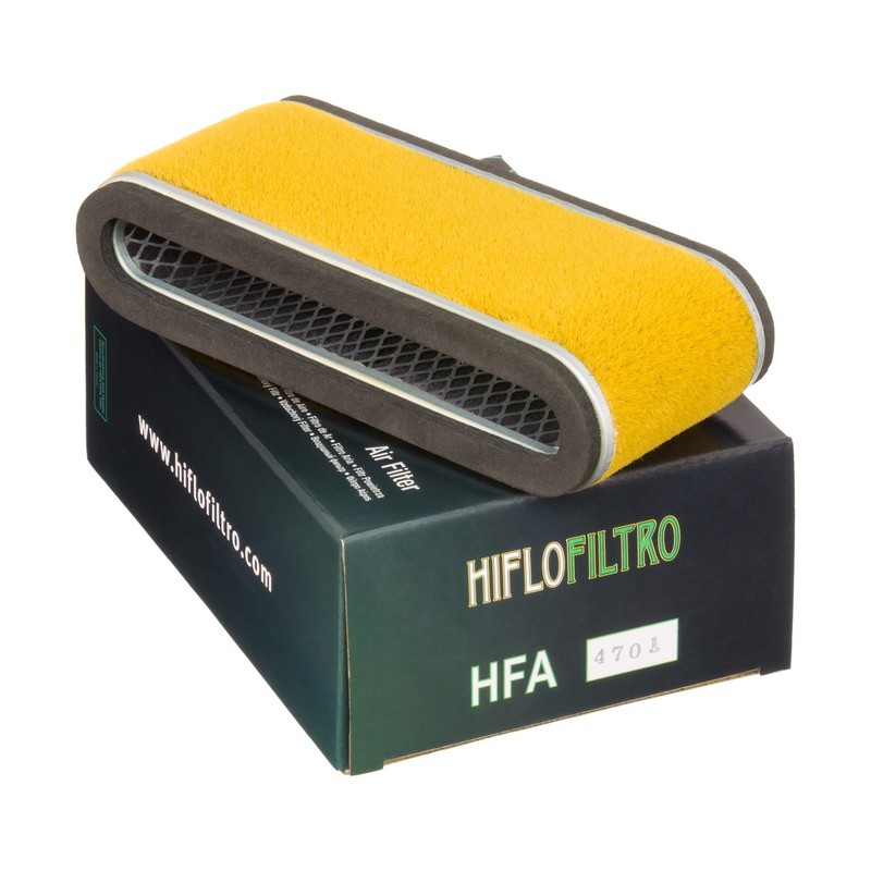 Motorrad HifloFiltro nur mit Originalhalterung montierbar Luftfilter HFA4701 günstig kaufen