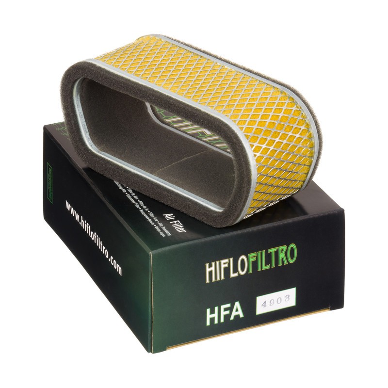 Motorrad HifloFiltro nur mit Originalhalterung montierbar Luftfilter HFA4903 günstig kaufen