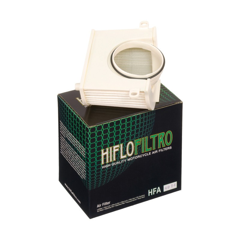 Motorrad HifloFiltro nur mit Originalhalterung montierbar Luftfilter HFA4914 günstig kaufen