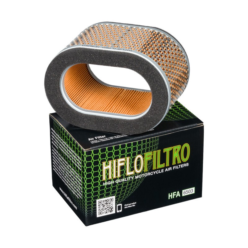 Motorrad HifloFiltro nur mit Originalhalterung montierbar Luftfilter HFA6503 günstig kaufen