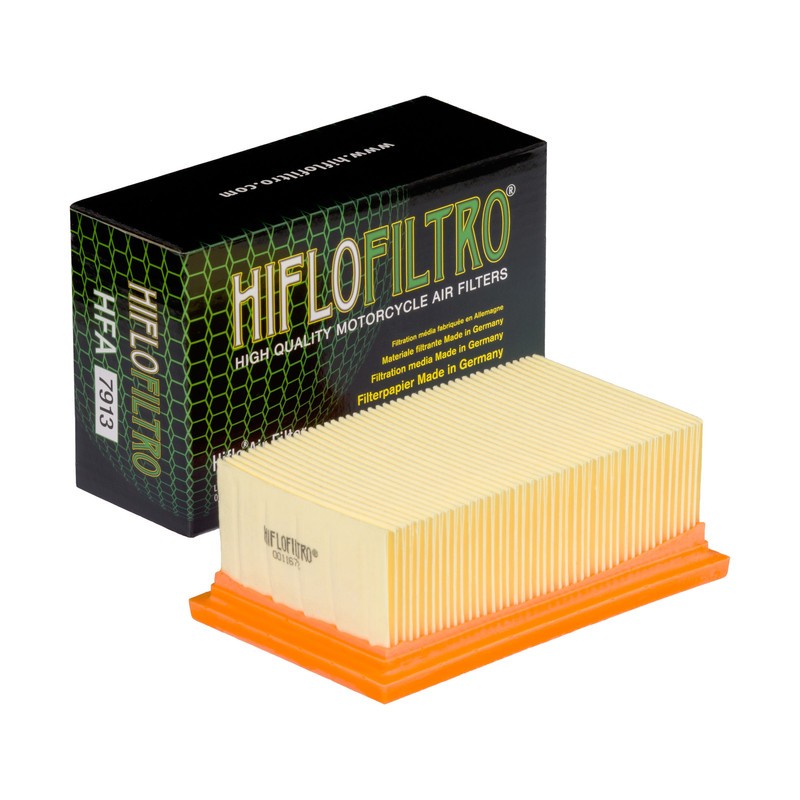 Motorrad HifloFiltro nur mit Originalhalterung montierbar Luftfilter HFA7913 günstig kaufen