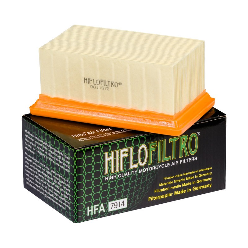 HifloFiltro Can only be fitted with original mounting Engine air filter HFA7914 buy