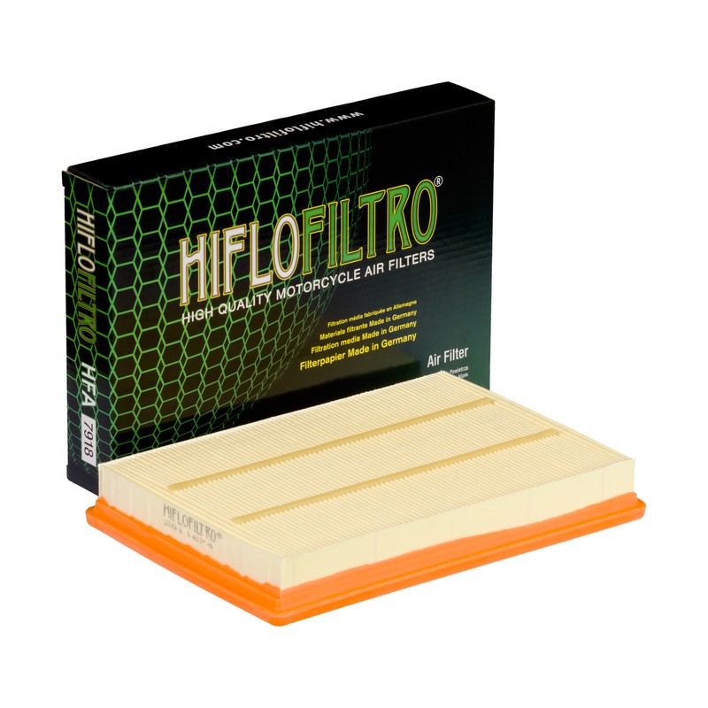 Motorrad HifloFiltro nur mit Originalhalterung montierbar Luftfilter HFA7918 günstig kaufen