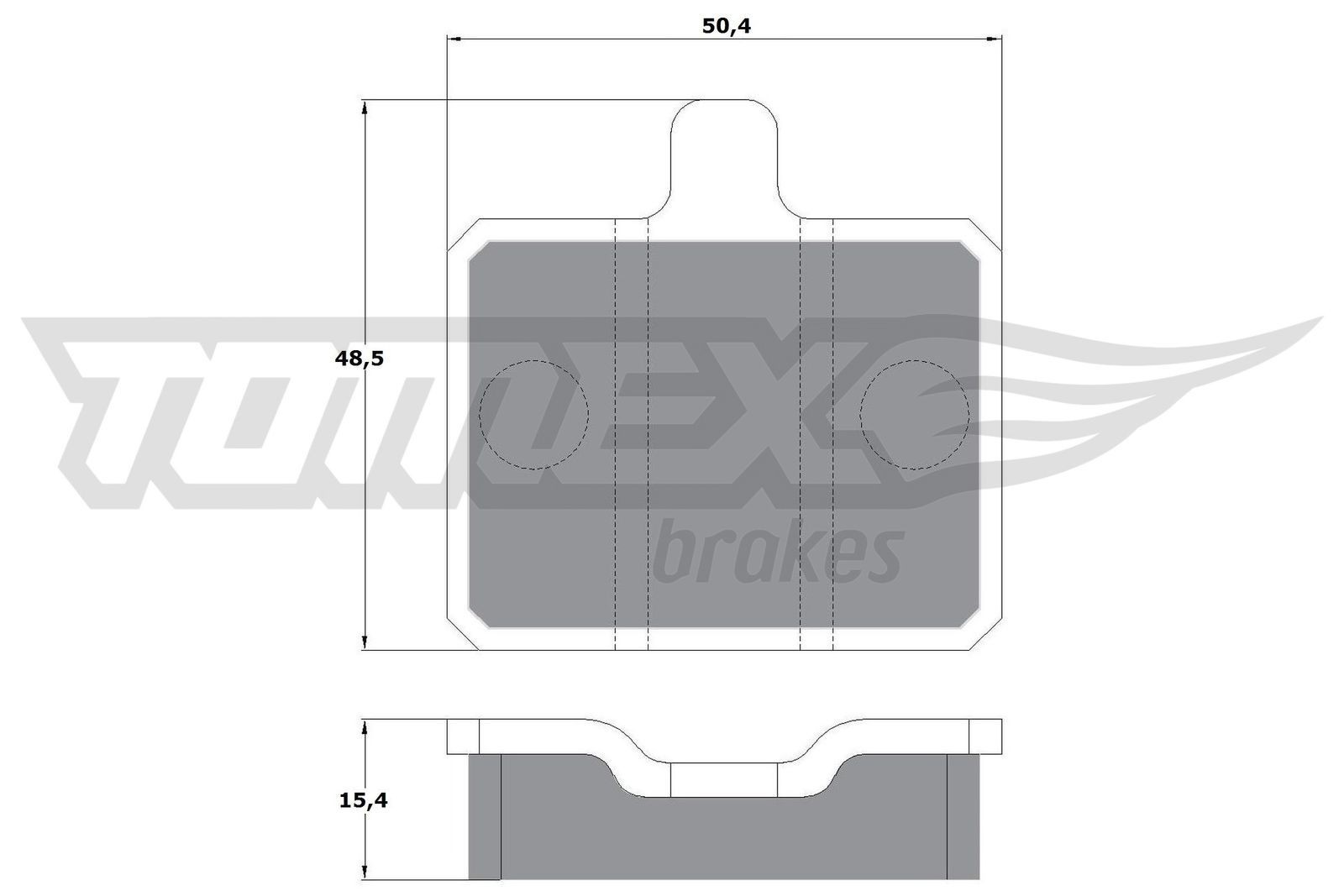 TOMEX brakes TX 10-25 Brake pads SKODA 110 1970 price