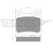 TX 12-30 Kit pastiglie freno a disco Mercedes W201 E1.8 (201.018) 109CV 80kW 1990