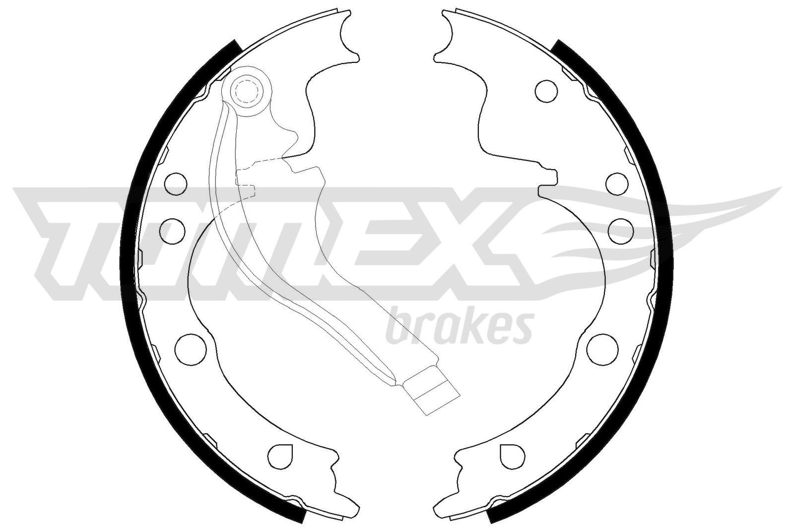 TOMEX brakes Bremsbackensatz TX 21-39