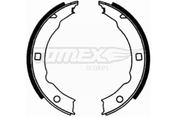 21-79 TOMEX brakes TX21-79 Brake Shoe Set 4241.K9