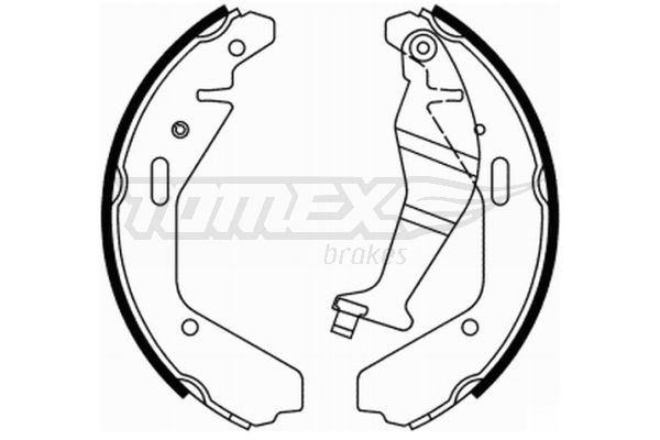 TX 21-94 TOMEX brakes Brake Shoe Set - buy online