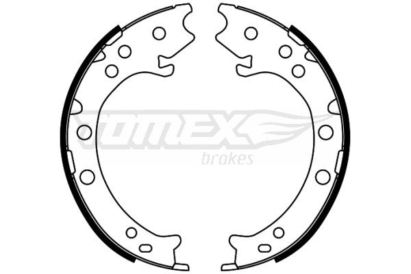 22-52 TOMEX brakes TX2252 Drum brake pads Honda CR-V Mk3 2.4 i-Vtec 4WD 170 hp Petrol 2020 price