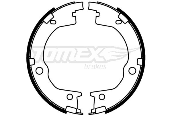 TOMEX brakes Bremsbackensatz TX 22-55