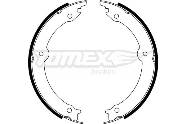 TOMEX brakes Brake drums and pads LEXUS GS IV (L10) new TX 23-33
