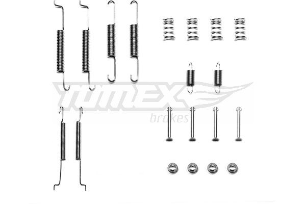 TX4001 Accessory Kit, brake shoes TOMEX brakes TX 40-01 review and test