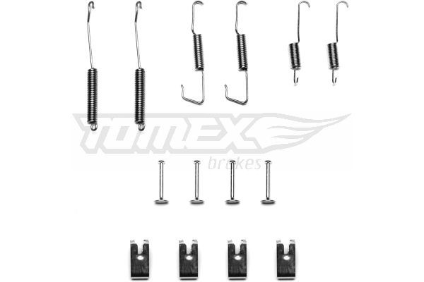 TOMEX brakes TX 40-36 Accessory Kit, brake shoes MERCEDES-BENZ experience and price