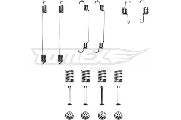 Great value for money - TOMEX brakes Accessory Kit, brake shoes TX 41-66