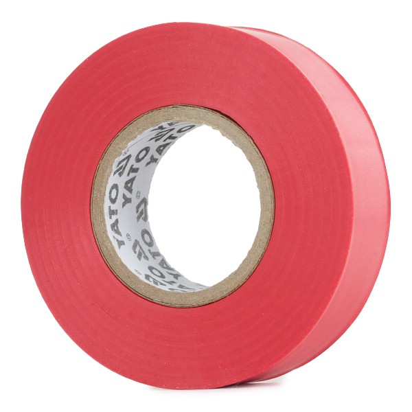 YATO YT-8166 Adhesive Tape 19mm, red, PVC, Fabric film, 20m, One-sided