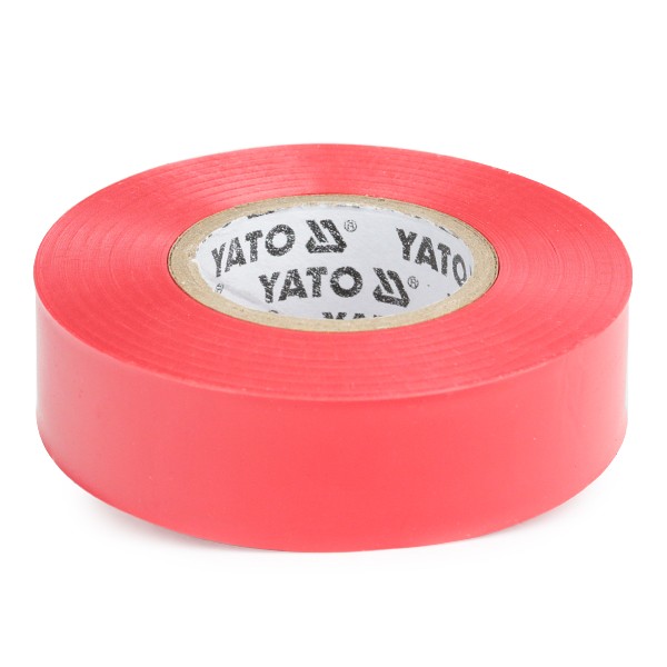 YT-8166 Adhesive Tape YT-8166 YATO 19mm, red, PVC, Fabric film, 20m, One-sided