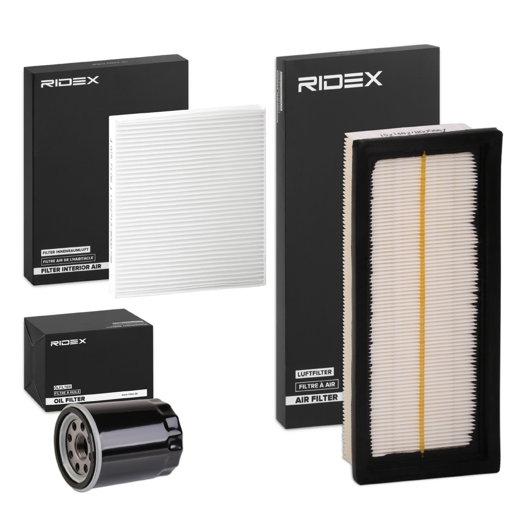 RIDEX Filter kit 4055F0169 for Fiat Panda Mk2