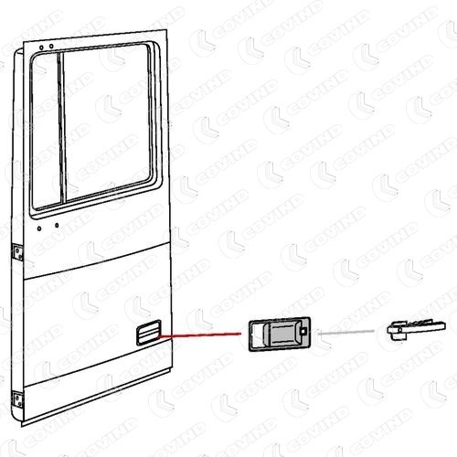 COVIND Door-handle Frame XF0/197