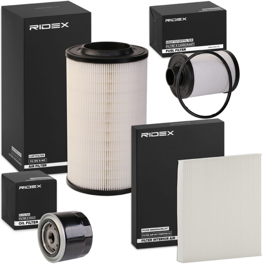 RIDEX Kit de filtres FIAT 4055F0175