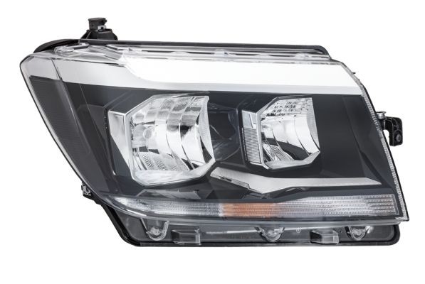 E8 8173 HELLA Right, H15, H21W, W5W, H7, FF, 12V, with daytime running light, with position light, with low beam, with indicator, with high beam, for left-hand traffic, with bulbs, with motor for headlamp levelling Left-hand/Right-hand Traffic: for left-hand traffic Front lights 1LB 012 830-041 buy