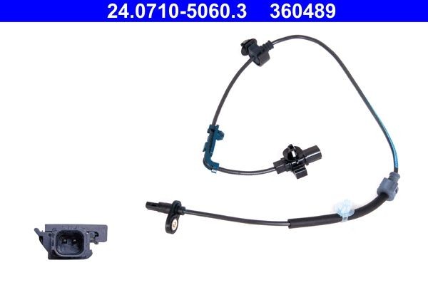 Original ATE 360489 ABS wheel speed sensor 24.0710-5060.3 for HONDA CR-V