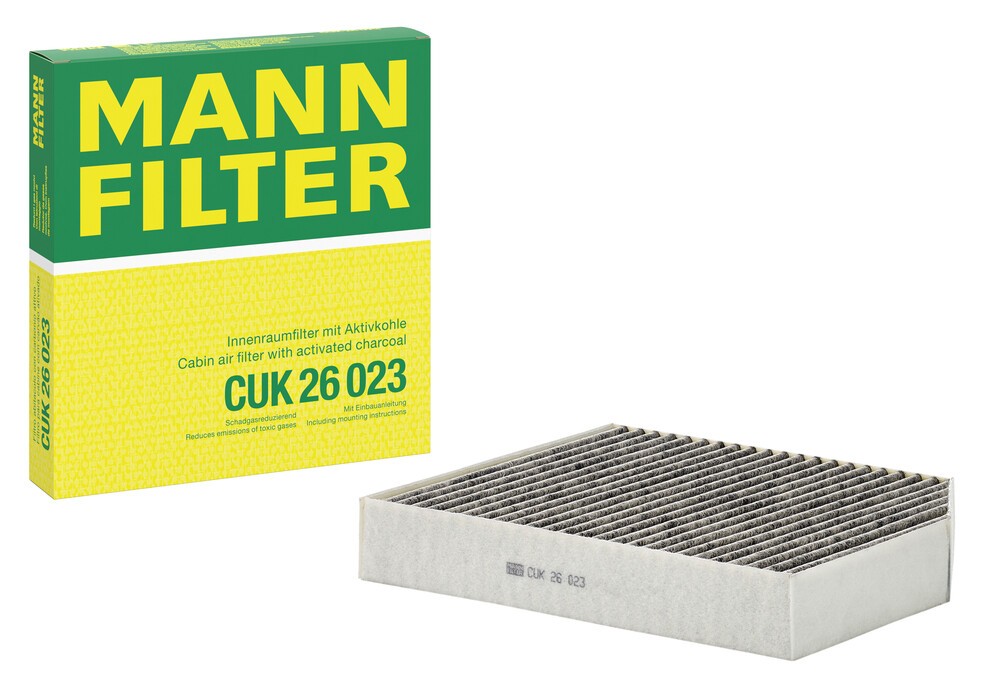 MANN-FILTER Kupéfilter MERCEDES-BENZ CUK 26 023 A2058350147,1678350400,2058350047 2058350147,2068350100,2068351400,4638352800,A1678350400,A2058350047