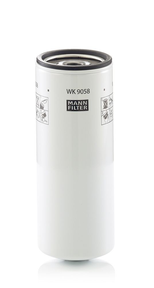 MANN-FILTER Spin-on Filter Height: 238mm Inline fuel filter WK 9058 buy