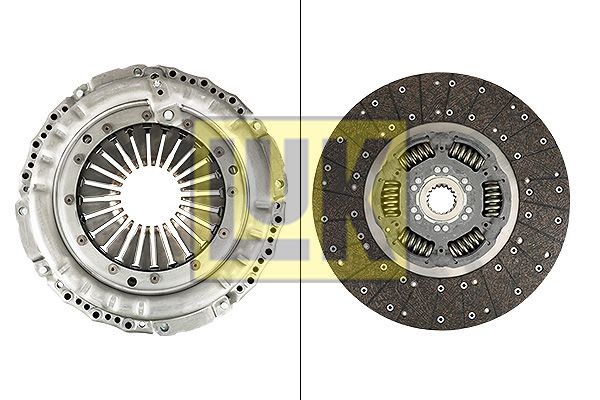 LuK with clutch disc, without clutch release bearing, with automatic adjustment, 430mm Ø: 430mm Clutch replacement kit 643 3406 09 buy