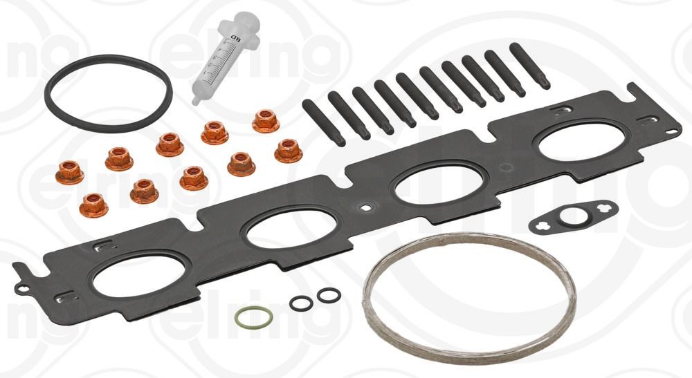 ELRING 648.140 BMW X1 2016 Mounting kit, exhaust system