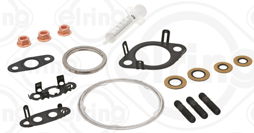 55495595 ELRING with gaskets/seals, with bolts/screws Mounting Kit, charger 796.490 buy