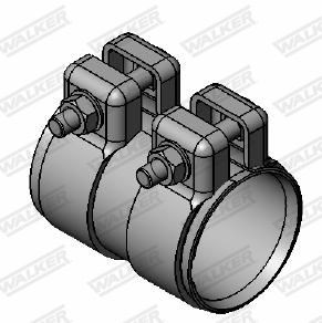 Exhaust clamp WALKER 82130 - Renault ARKANA Exhaust parts spare parts order