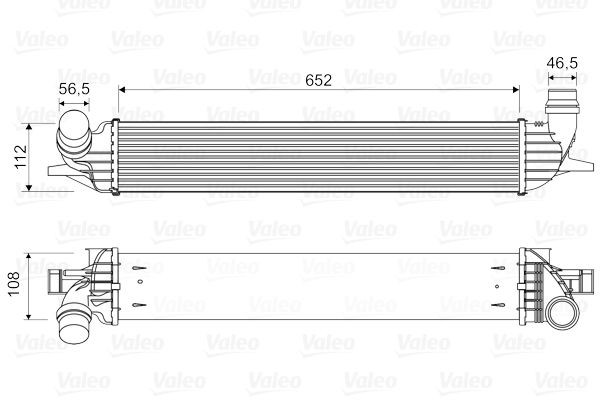VALEO without EGR valve Intercooler, charger 818330 buy