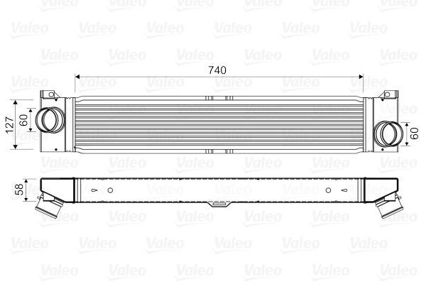 VALEO 818569 Intercooler without EGR valve