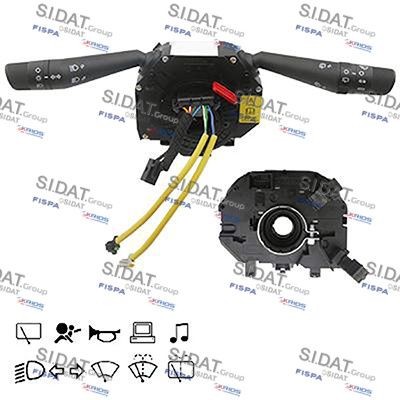 SIDAT with cornering light, with airbag clock spring Number of connectors: 36, with light dimmer function, with wipe-wash function, with klaxon, with rear wipe-wash function, with wipe interval function, with board computer function, with radio control function, with high beam function Steering Column Switch 430001 buy