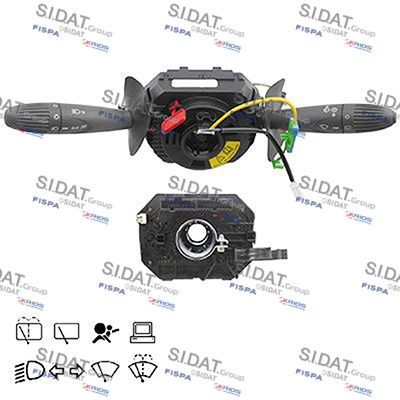 SIDAT with cornering light, with airbag clock spring Number of connectors: 31, with light dimmer function, with board computer function, with rear wipe-wash function, with wipe-wash function Steering Column Switch 430002 buy