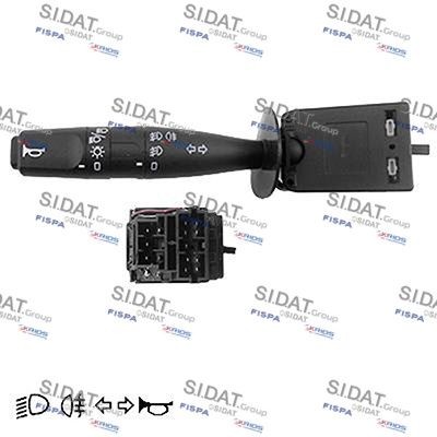 SIDAT with cornering light Number of connectors: 13, with indicator function, with high beam function, with klaxon, with rear fog light function Steering Column Switch 430009 buy