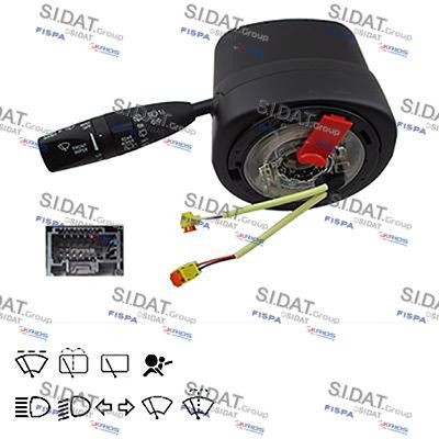 SIDAT with cornering light, with airbag clock spring with light dimmer function, with high beam function, with wipe-wash function, with wipe interval function, with rear wipe-wash function Steering Column Switch 430432 buy