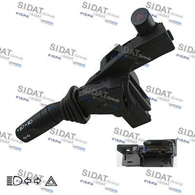 SIDAT with cornering light Number of pins: 9-pin connector, with high beam function, with hazard warning light function Steering Column Switch 430666 buy