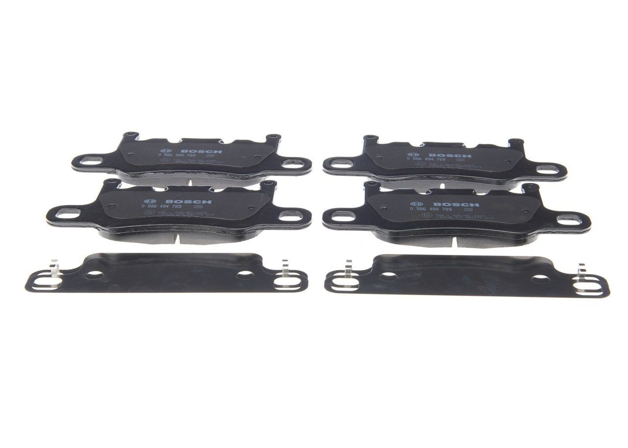 BOSCH Brake pad set, disc brake BP1858 buy online
