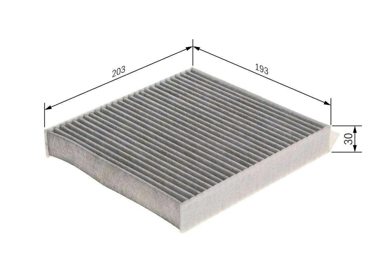 OEM-quality BOSCH 1 987 435 584 Air conditioner filter